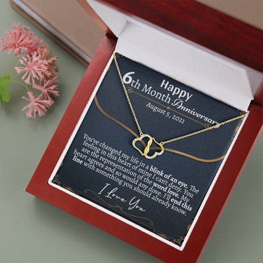 6 Month Anniversary Everlasting Love Necklace - Love You This Much